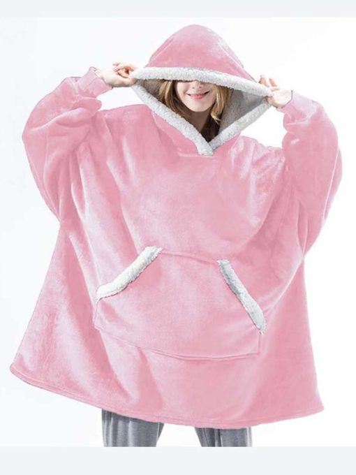 Sweat Plaid à capuche Univers Cocooning
