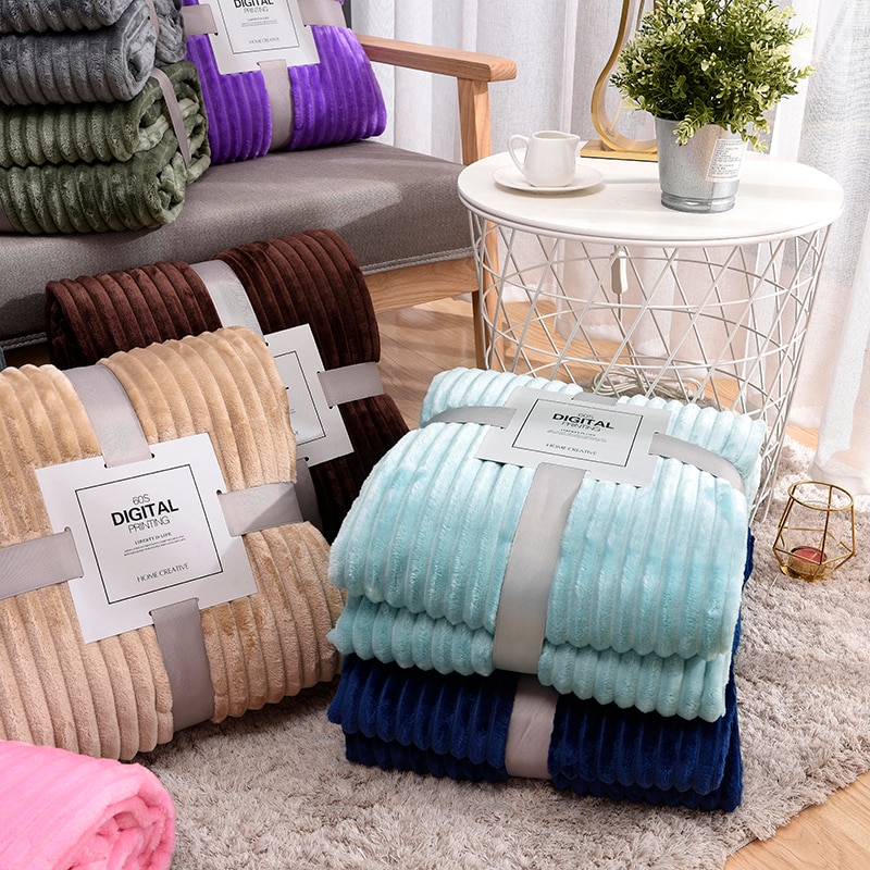 Plaid ultra doux de chez Univers Cocooning