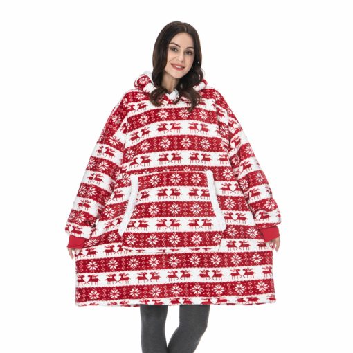 Sweat Plaid, Pull à capuche Géant Univers Cocooning