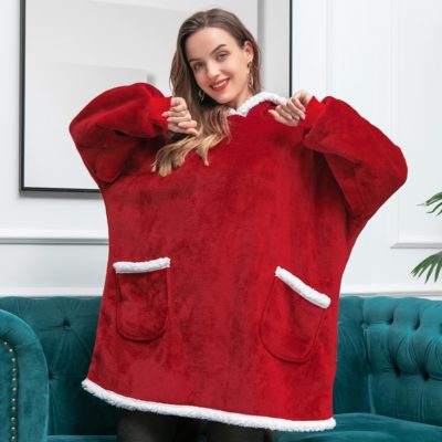 Sweat Plaid, Pull à capuche Géant Univers Cocooning