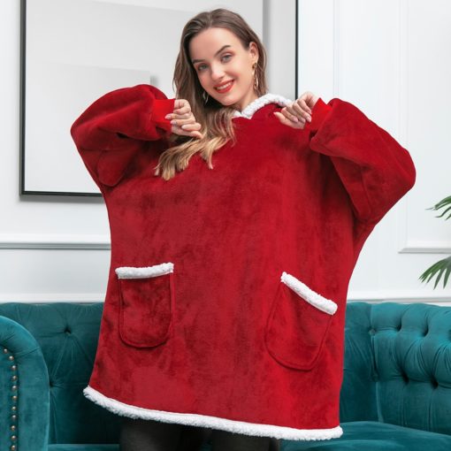 Sweat Plaid, Pull à capuche Géant Univers Cocooning