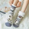 Chaussettes ultra chaudes antidérapantes à motif Univers Cocooning