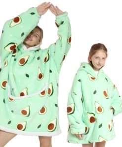 Sweat Plaid, Pull Géant fantaisie cocooning pour femmes et enfants pas cher
