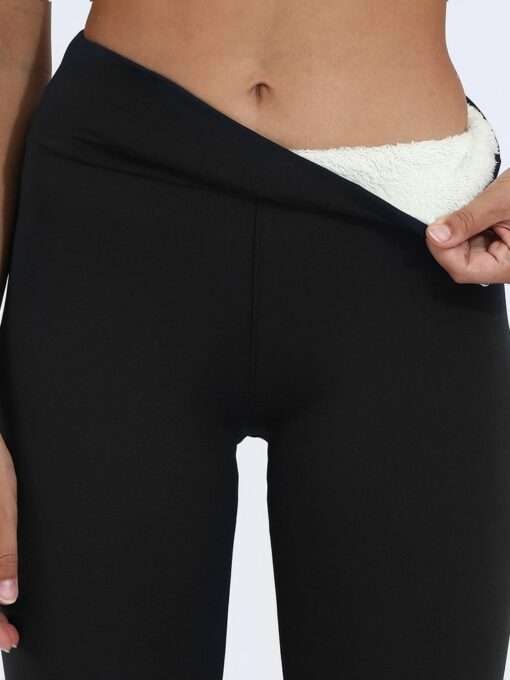 6778 a6ilgb Legging polaire ultra chaud pour femme