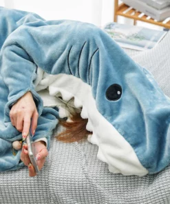 Combinaison Pyjama Requin pour passer des soirées cocooning