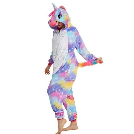 Combinaison Pyjama Licorne femme Multicolore cocooning