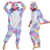 Combinaison Pyjama Licorne femme Multicolore cocooning